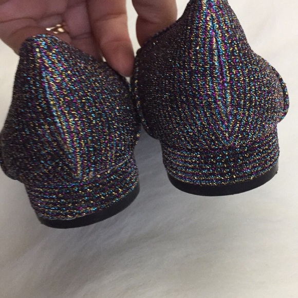 ✨ZARA✨Rainbow Sparkly Flats - Picture 4 of 5